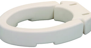 TOILET SEAT RISER - HINGED - STANDARD SHAPE